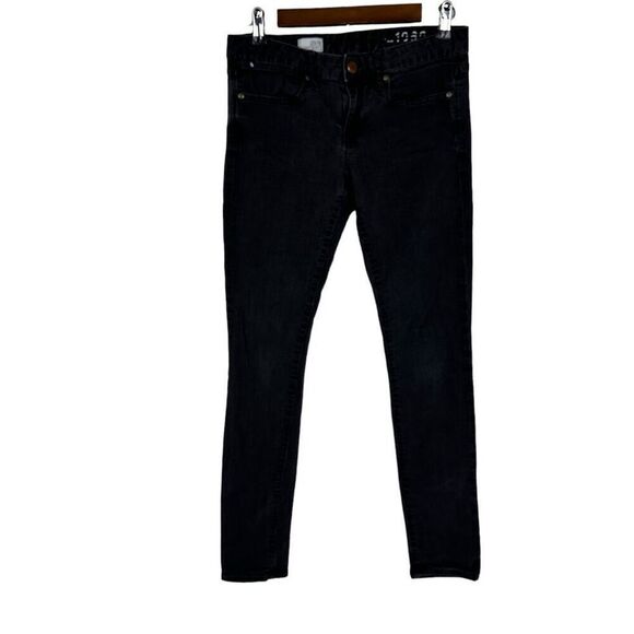 Gap Always Skinny Jeans size 29/8 Washed Black - Picture 2 of 7